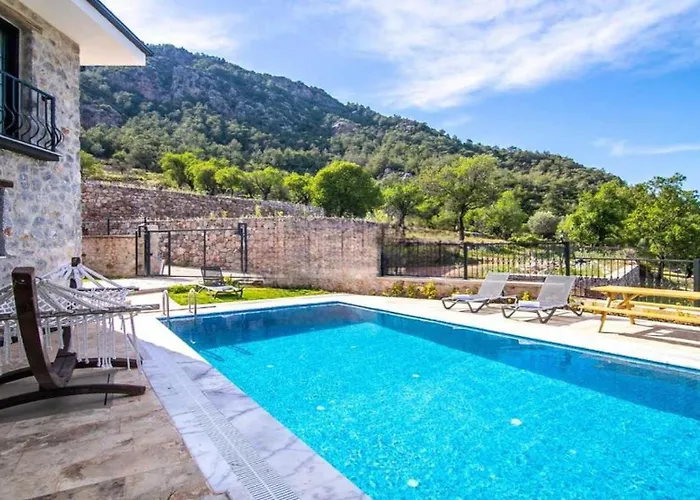 Dadya 3 - With Private Pool In Marmaris Turgut Villa Muğla